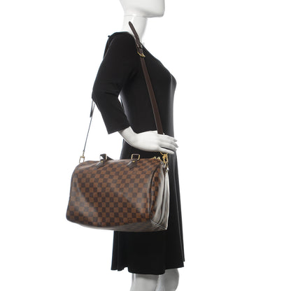 Louis Vuitton Damier Ebene Speedy Bandouliere 30 2 of 10