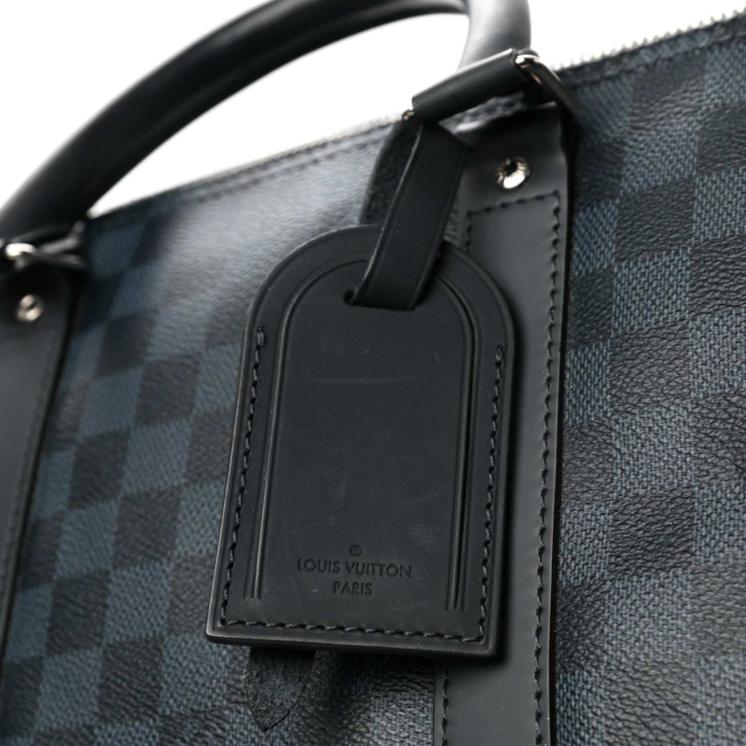 Louis Vuitton Damier Cobalt Keepall Bandouliere 55 11 of 12