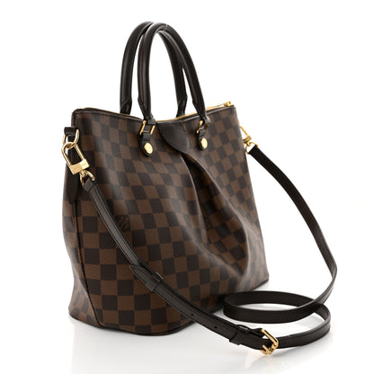 Louis Vuitton Damier Ebene Siena MM 3 of 12