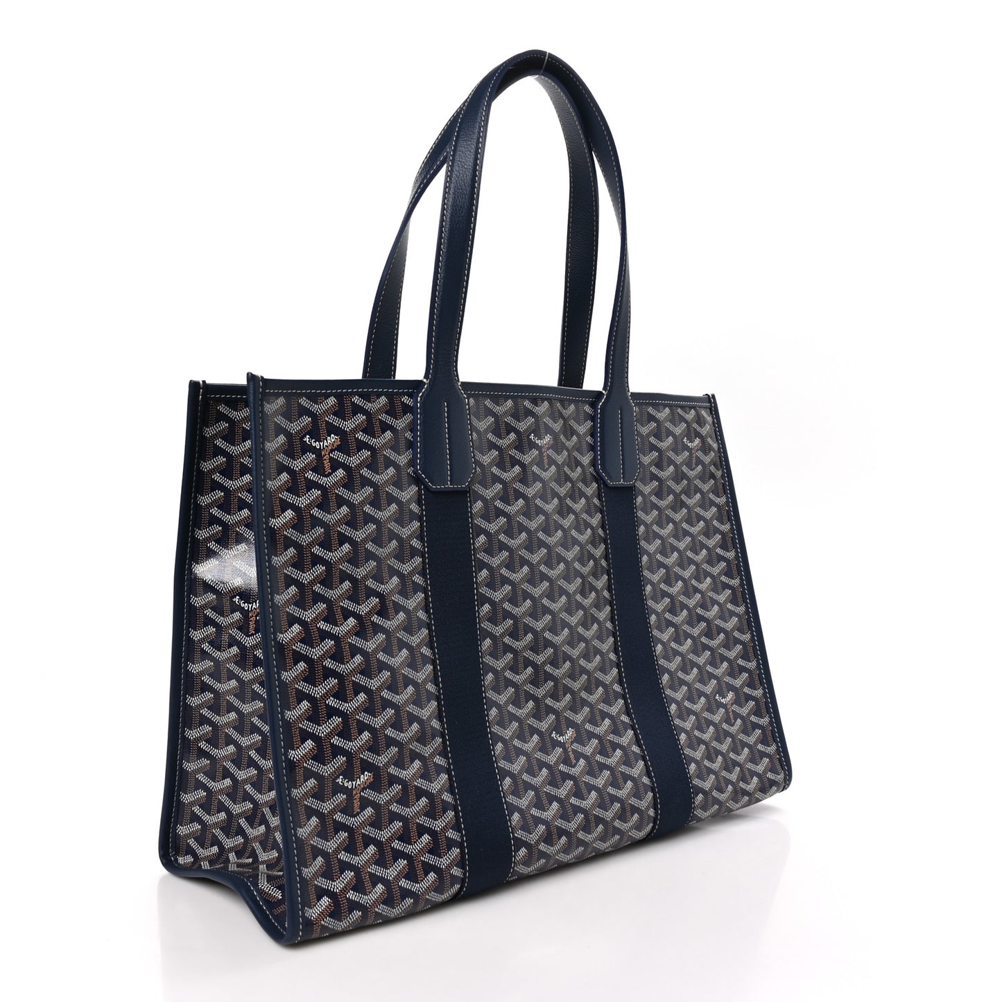 Goyardine Villette Tote Blue