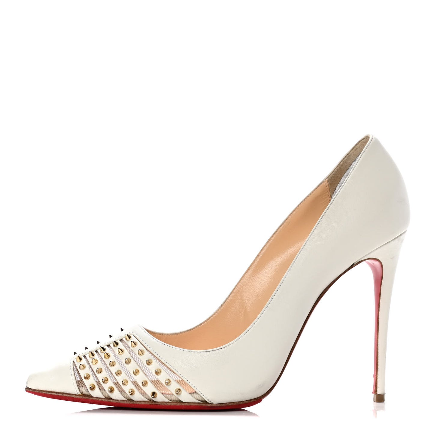 Kid Bareta 100 Pumps 38.5 Neige Light Gold
