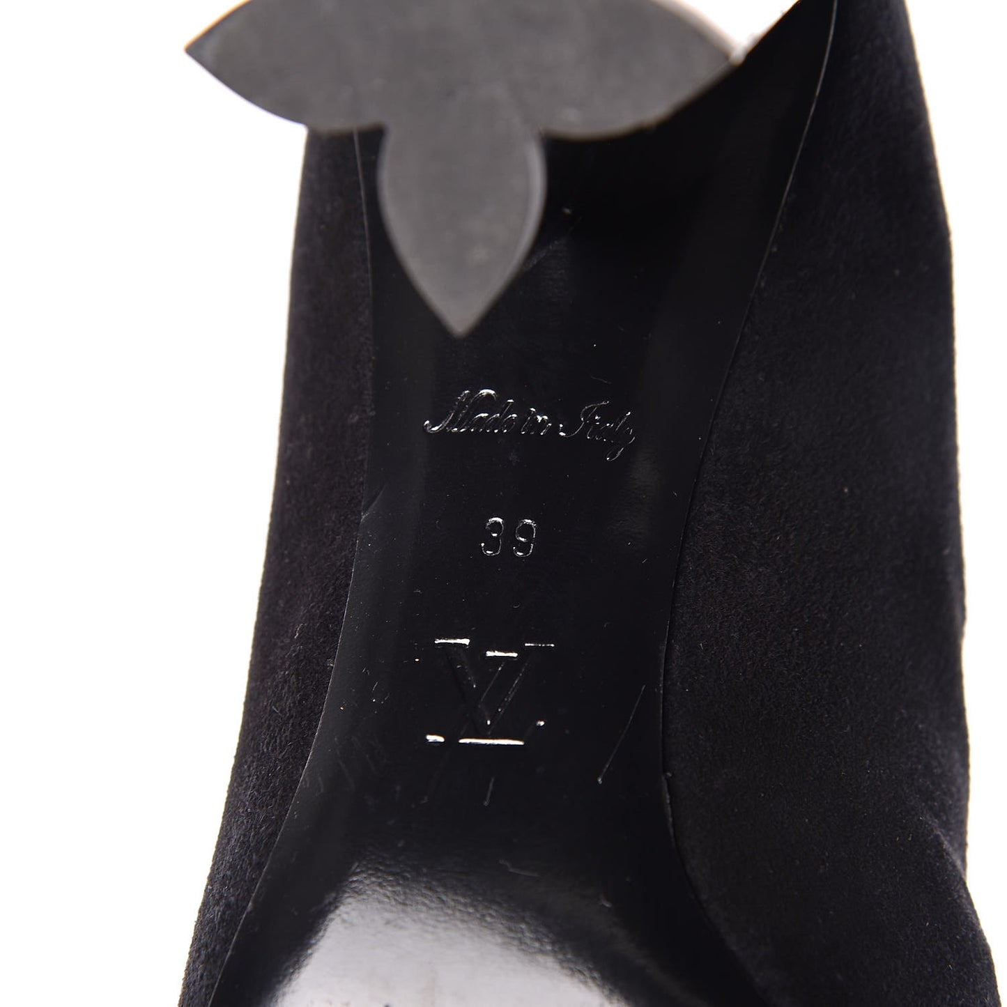 Suede Monogram Uniformes Cap Toe Chelsea 80mm Ankle Boots 39 Black