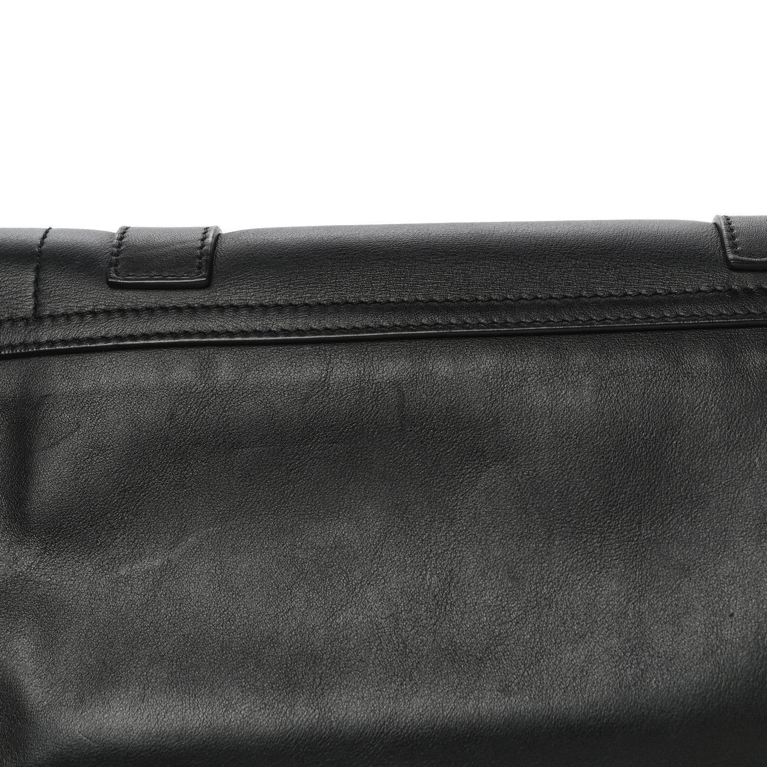 Proenza Schouler Triangle Print Calfskin PS1 Pochette Clutch Black White 10 of 11