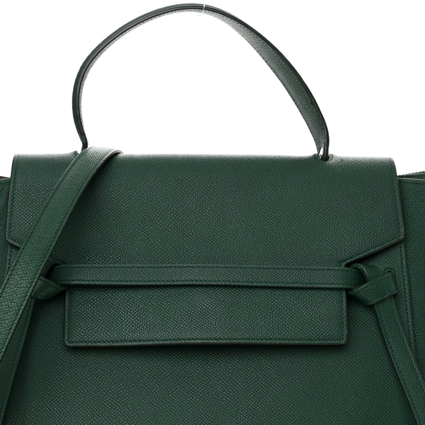 Grained Calfskin Mini Belt Bag Forest