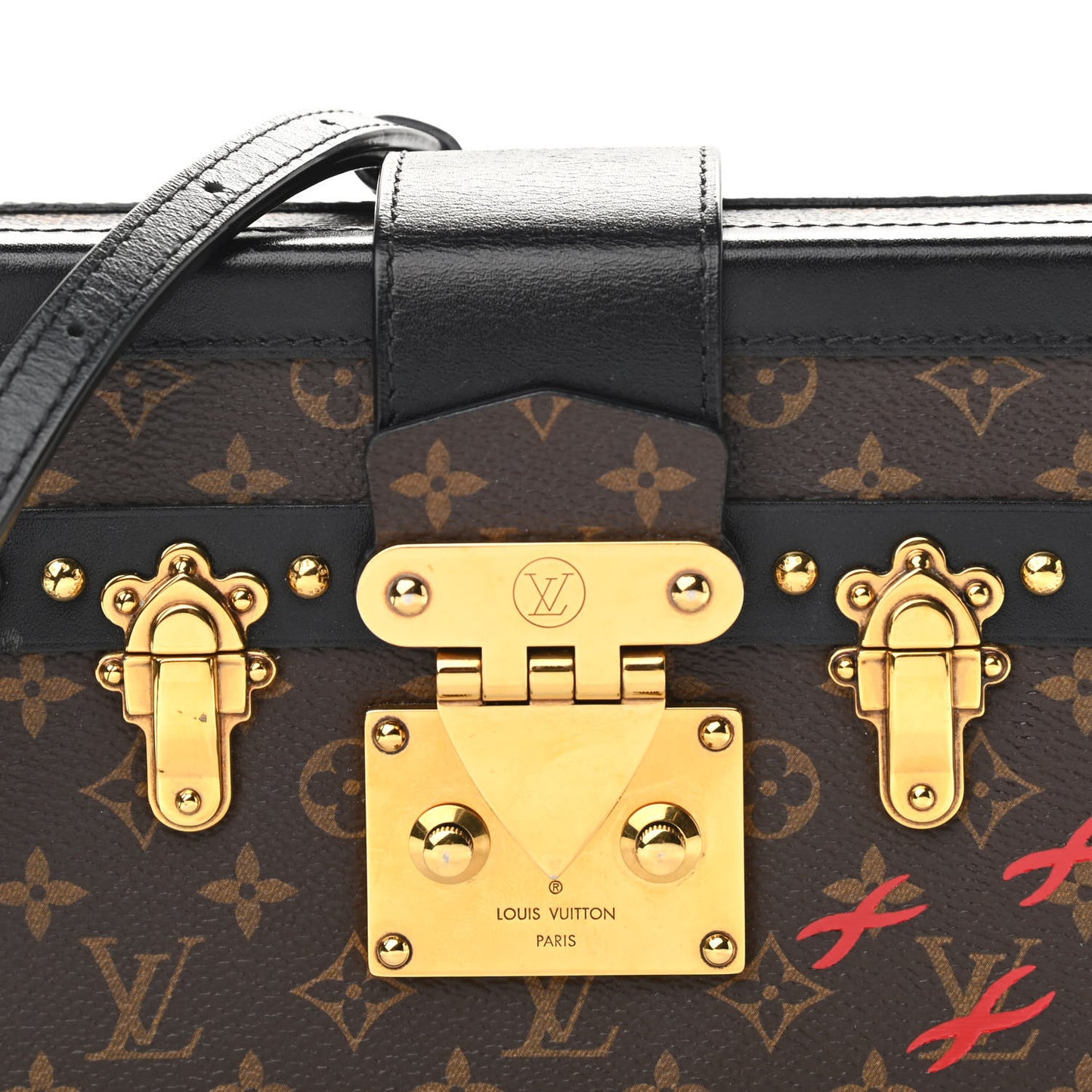 Monogram Petite Malle Black