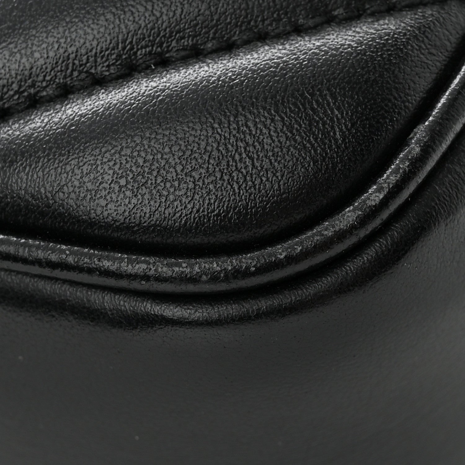 Saint Laurent Calfskin Matelasse Monogram Lou Camera Bag Black 11 of 14