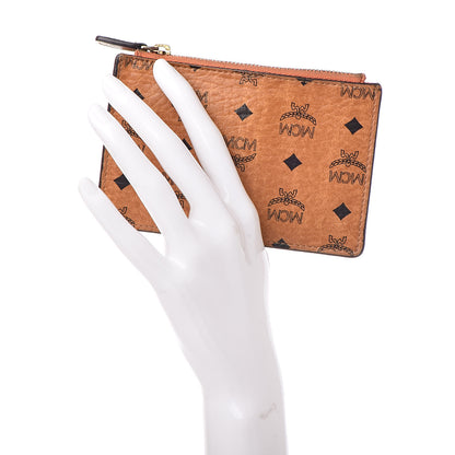MCM Visetos Key Pouch Cognac 2 of 14