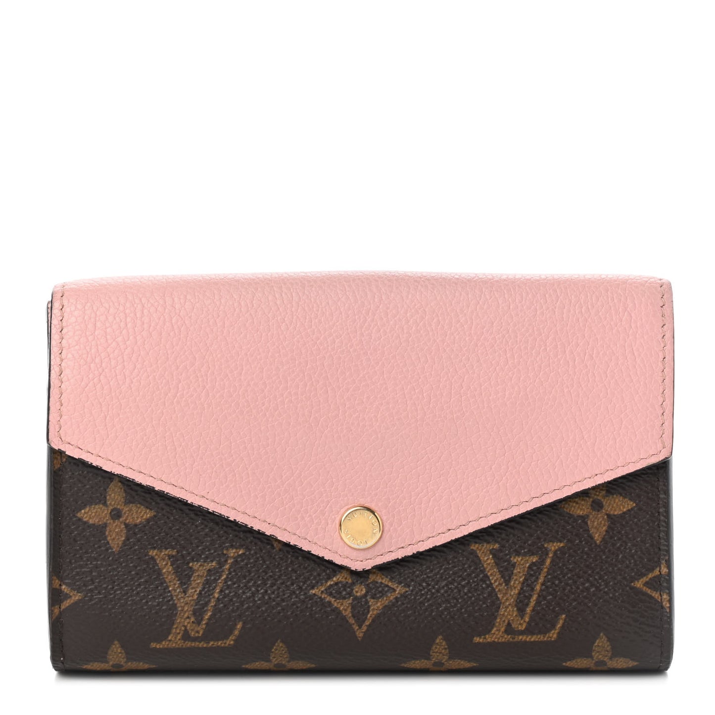 Monogram Pallas Compact Wallet Rose Poudre