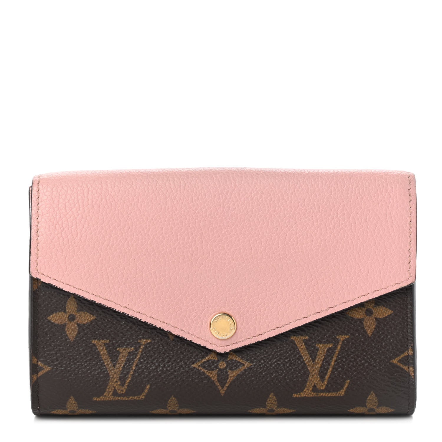 Louis Vuitton Monogram Pallas Compact Wallet Rose Poudre 1 of 7