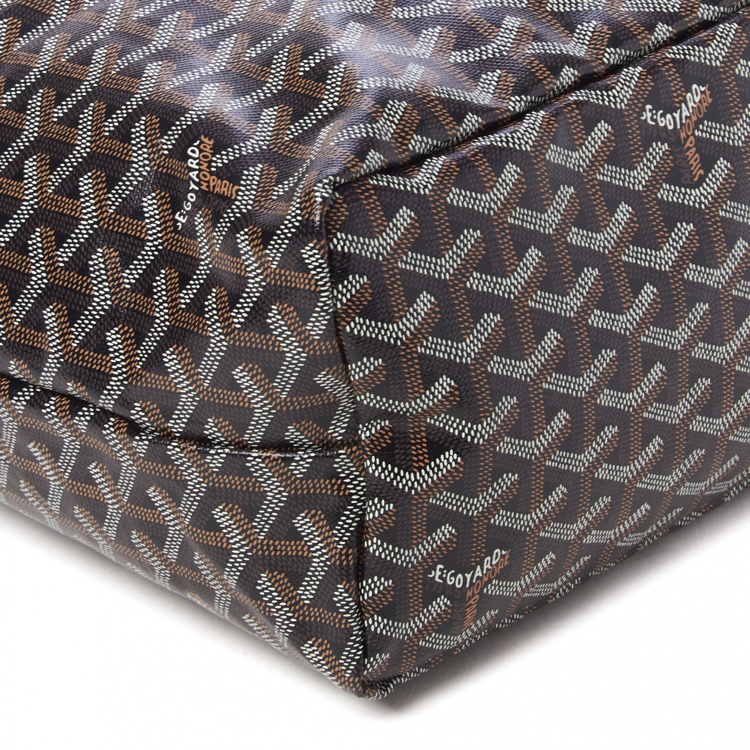 Goyard Goyardine Saint Louis PM Black Gold 6 of 6