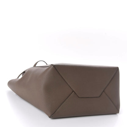 Celine Soft Grained Calfskin Small Belt Cabas Phantom Taupe 4 of 11