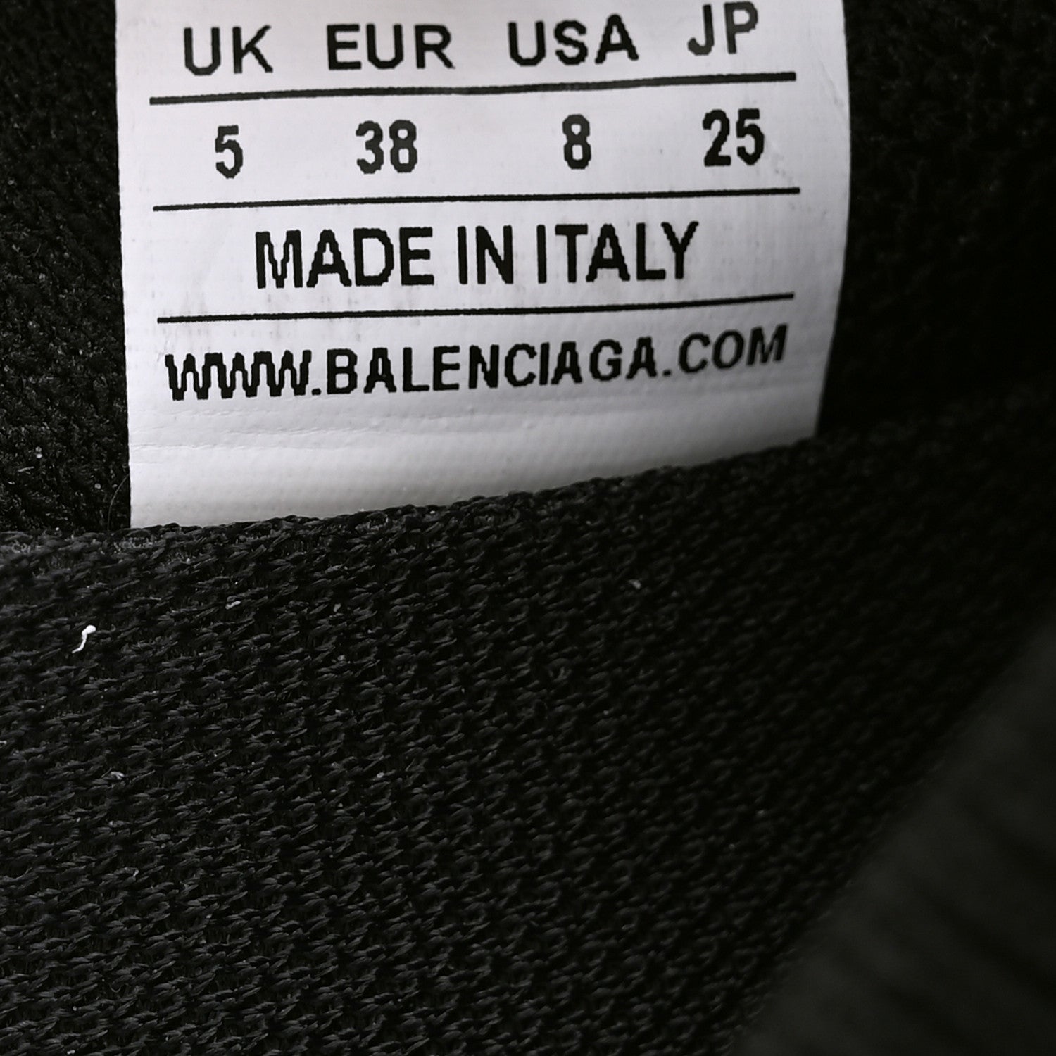 Balenciaga Neoprene Knit Womens Speed Sneakers Mules 38 Black 7 of 9