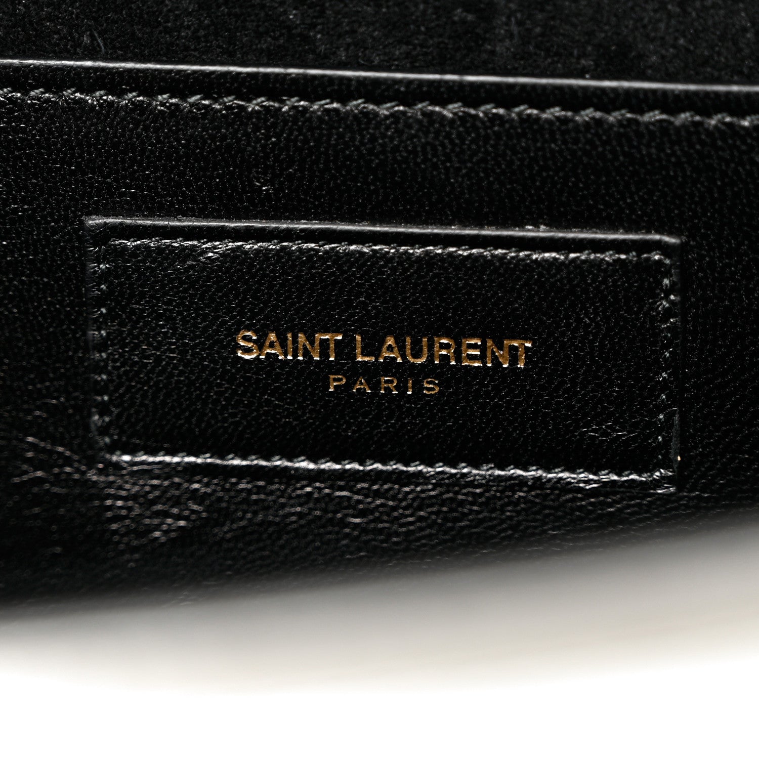 Saint Laurent Metallic Calfskin Classic Monogram Cassandre Clutch Silver 8 of 12