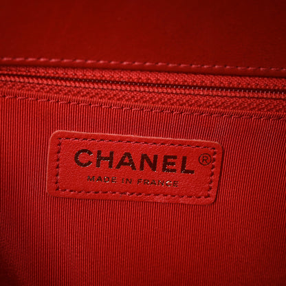 Chanel Lambskin Quilted New Medium Boy Flap Red 7 of 10