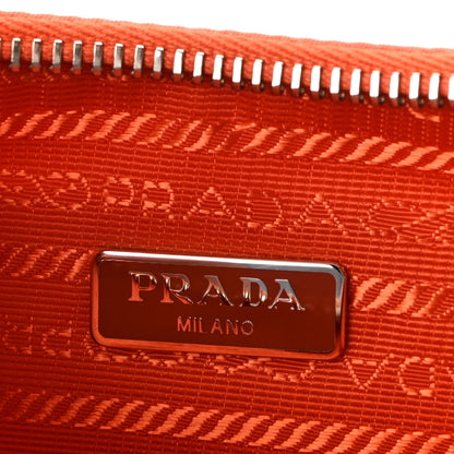 Prada Re-Nylon Saffiano Mini Re-Edition 2005 Bag Arancio 6 of 9