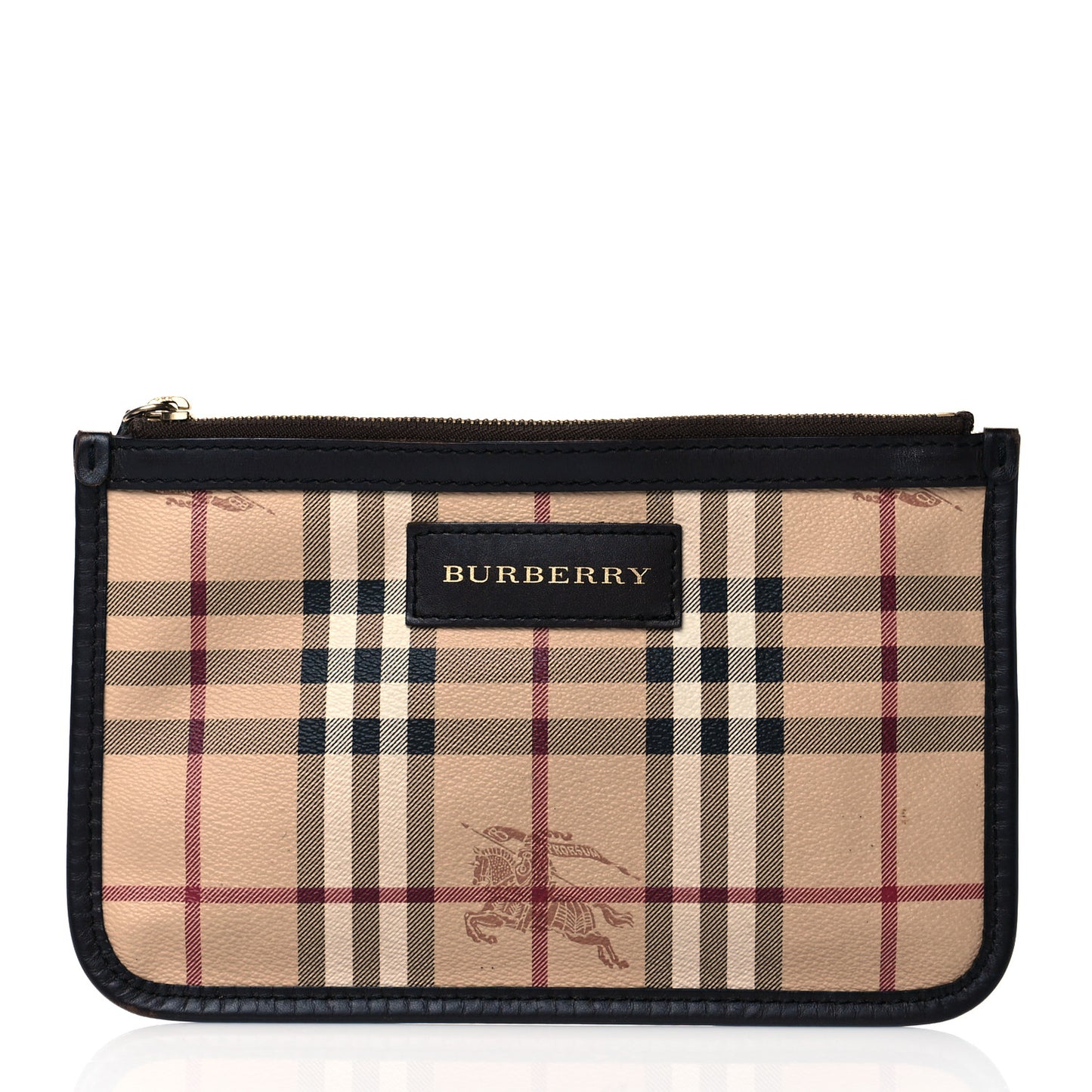 Haymarket Check Pouch Chocolate