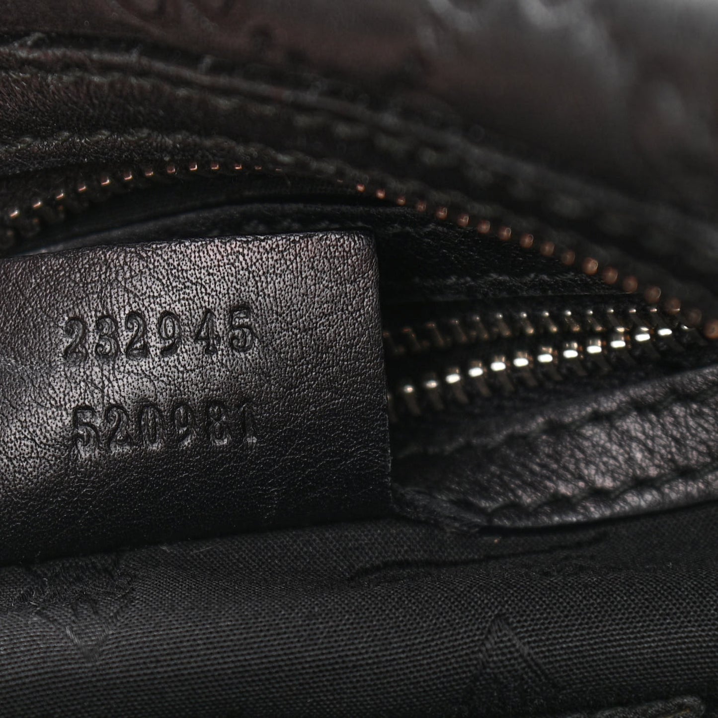 Guccissima Large GG Twins Hobo Black