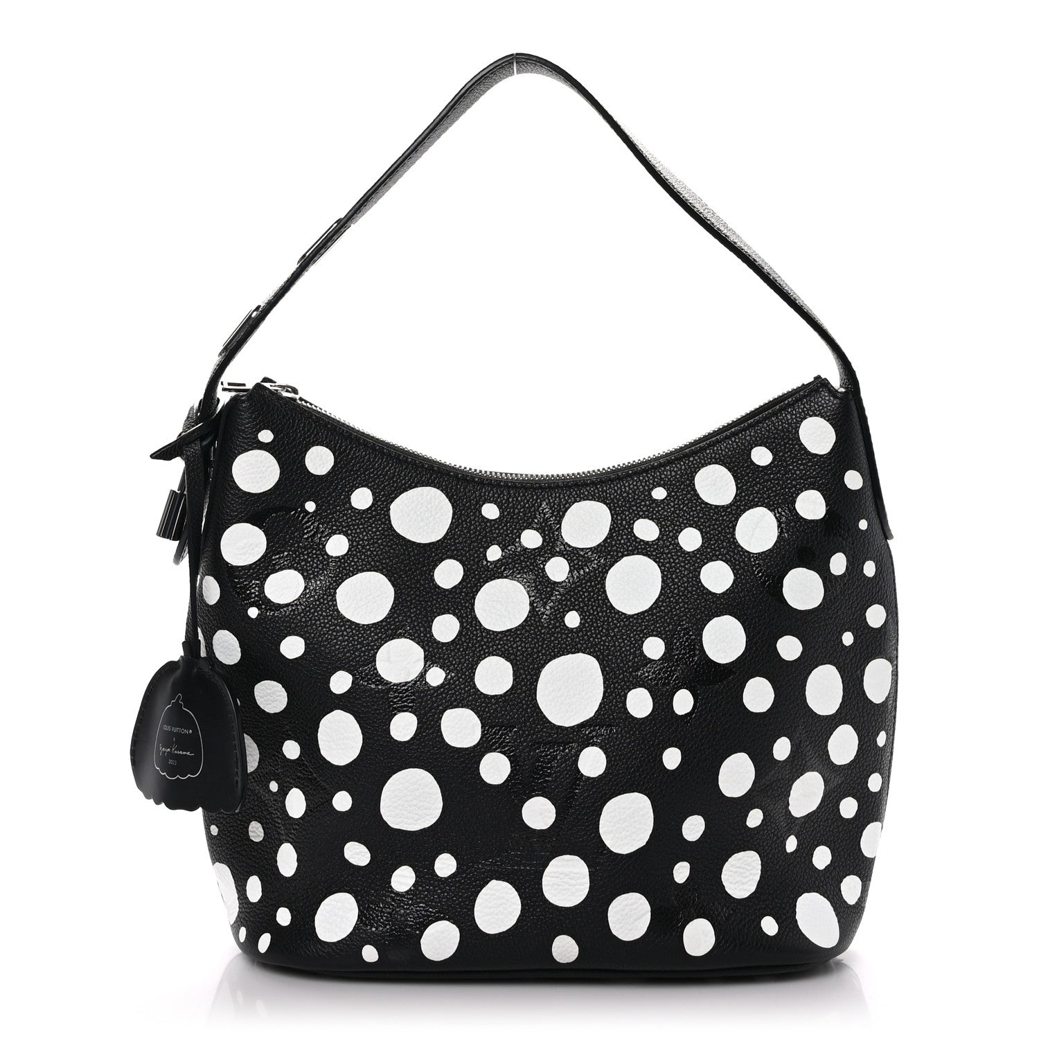 Louis Vuitton LOUIS VUITTON LV X YK Empreinte Marshmallow Hobo PM Black White 1 of 9