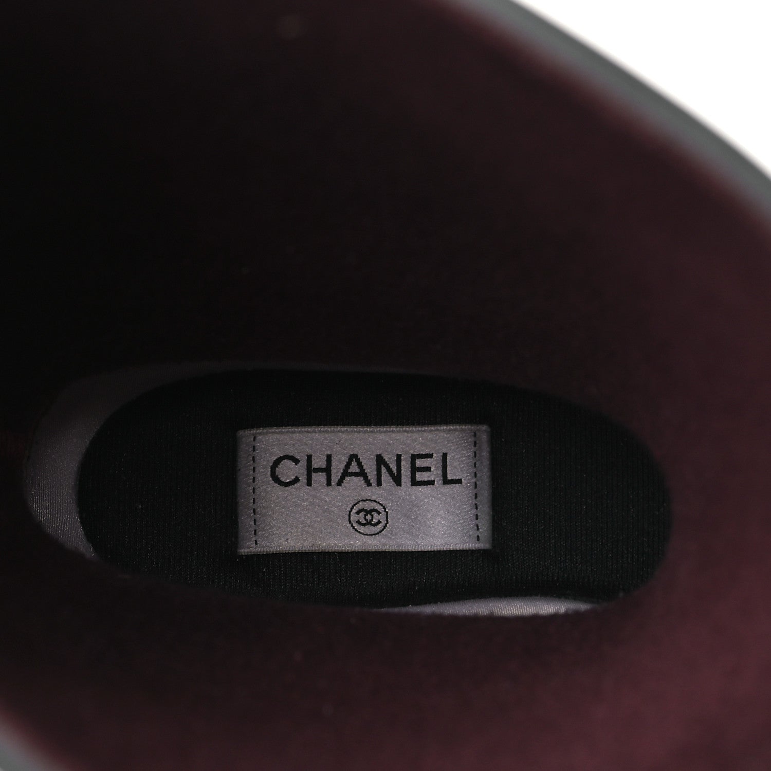 Chanel Caoutchouk CC High Boots 38 Black 8 of 10
