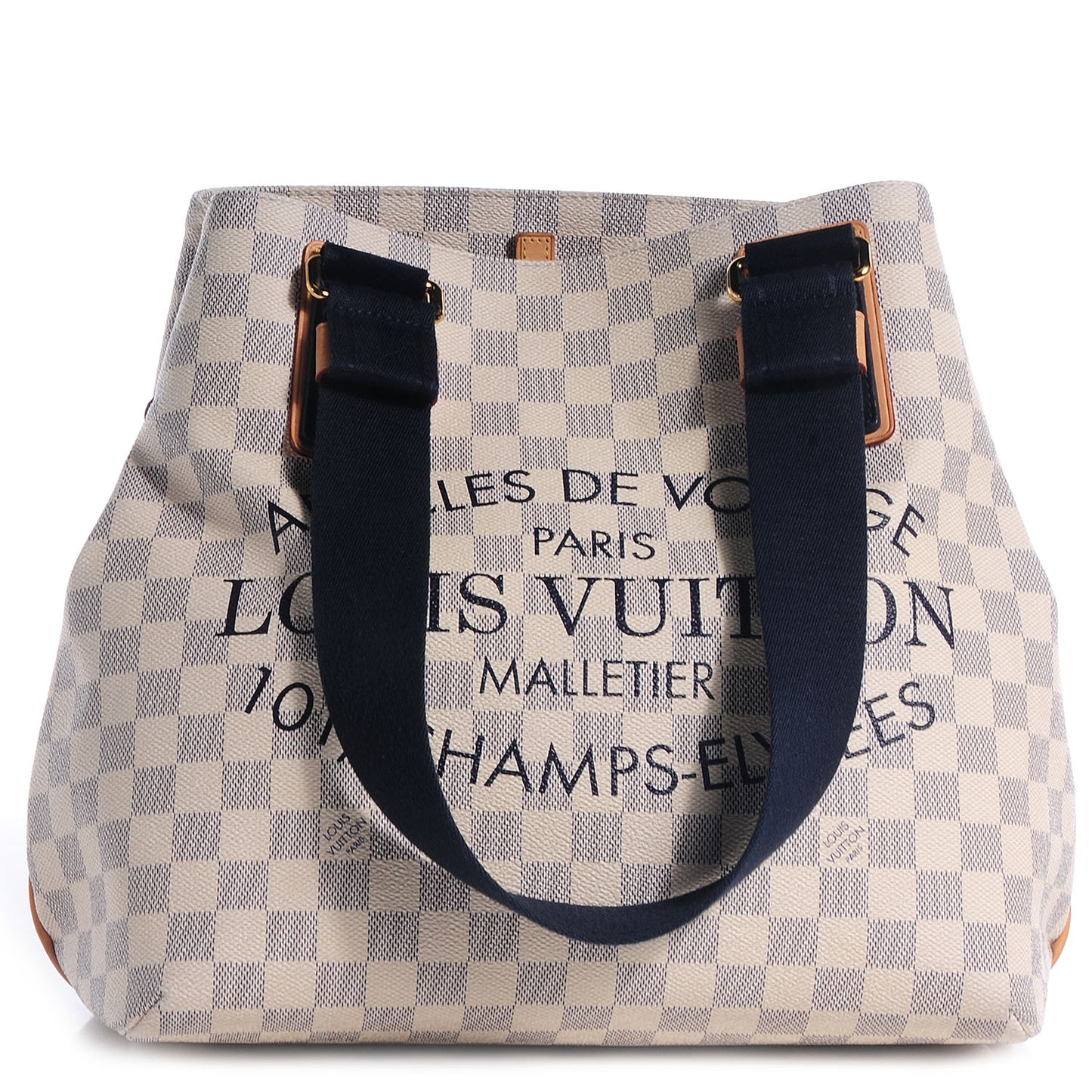 Damier Azur Beach Cabas PM