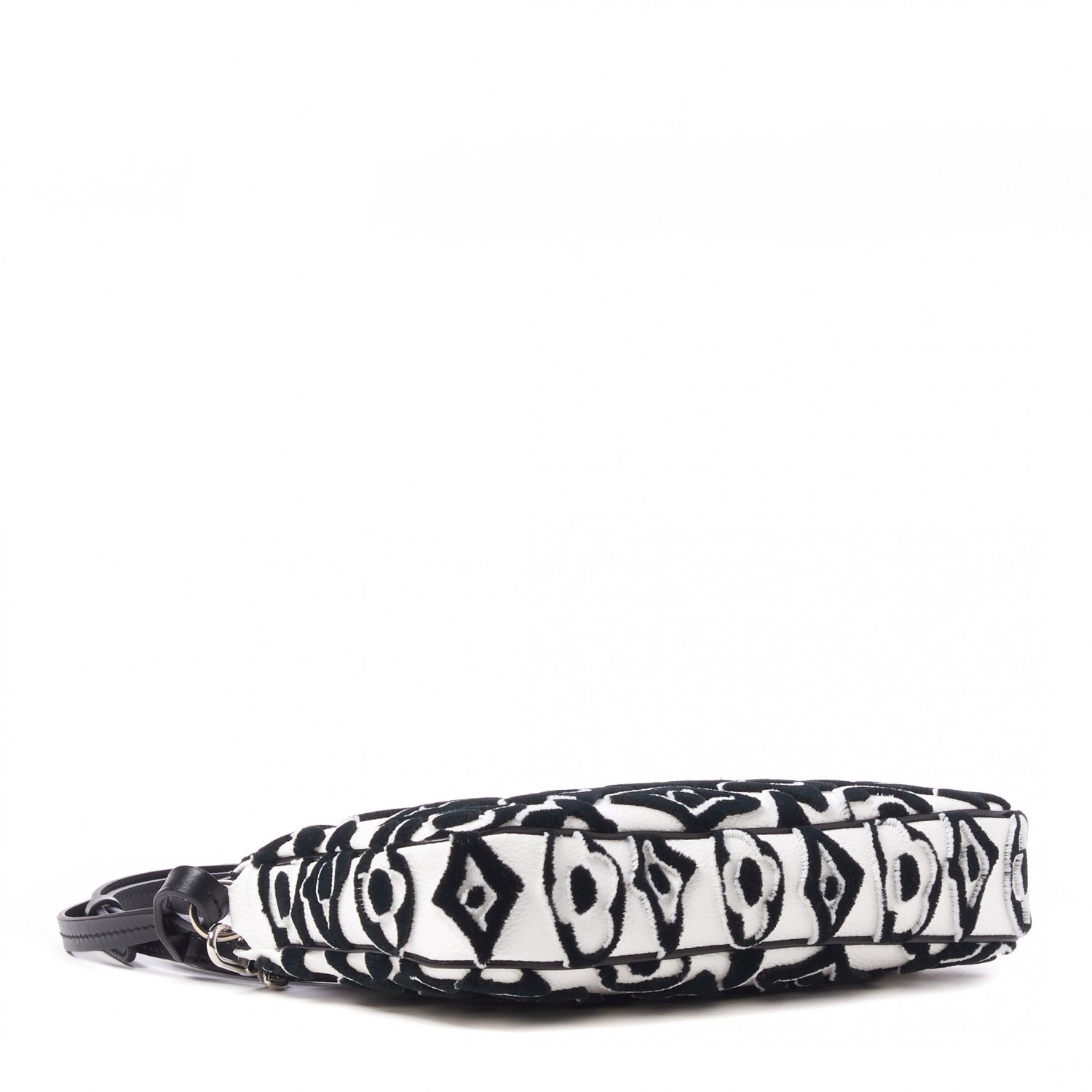 Louis Vuitton X UF Tufted Monogram Pochette Accessories White Black 3 of 8