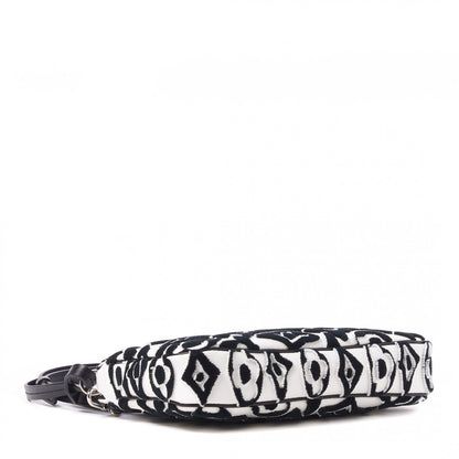 Louis Vuitton X UF Tufted Monogram Pochette Accessories White Black 3 of 8