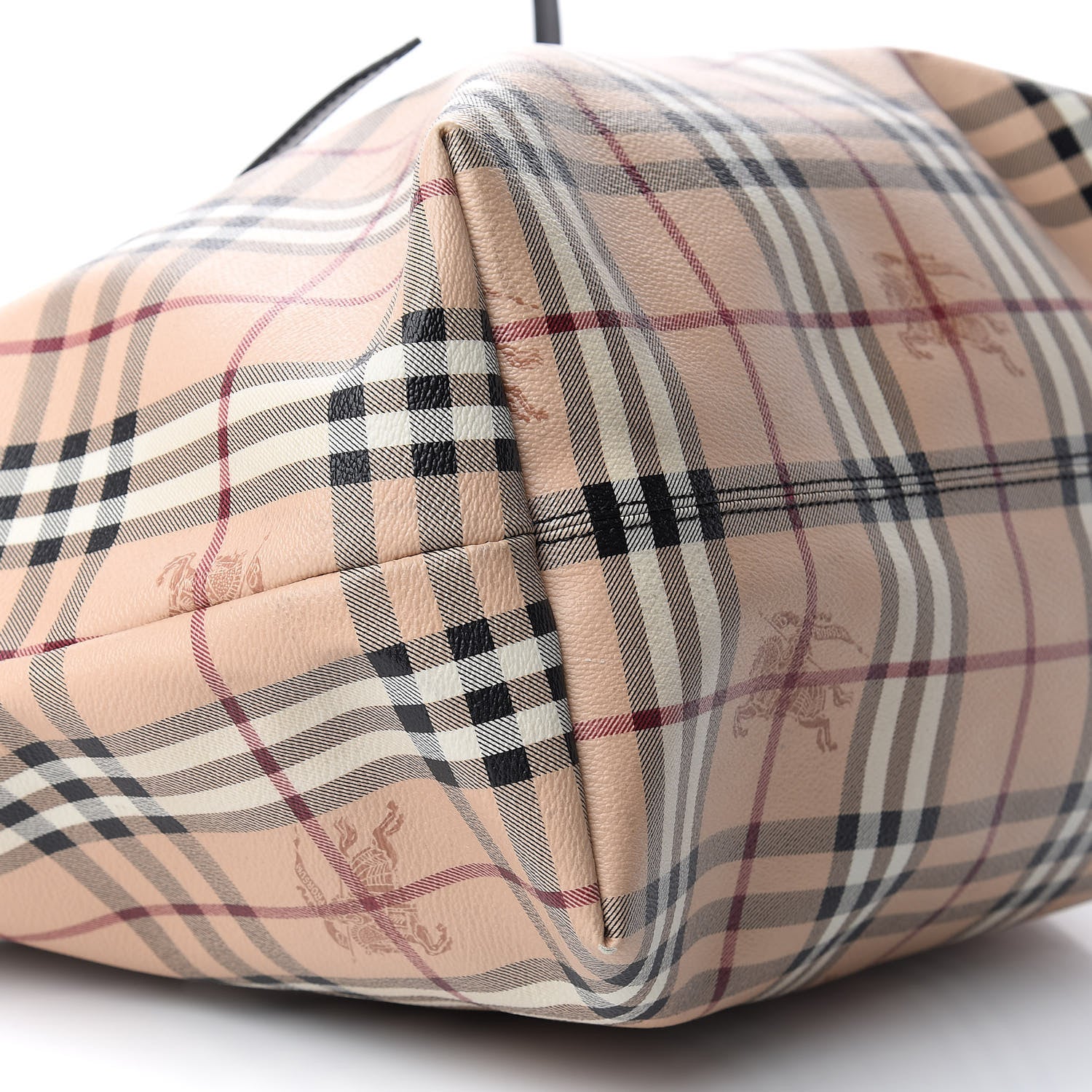 Burberry Haymarket Check Medium Salisbury Tote Chocolate 6 of 11