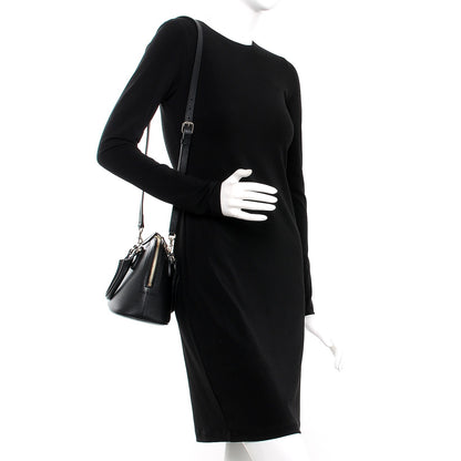 Gucci Dollar Calfskin Small GG Charm Dome Bag Black 2 of 7