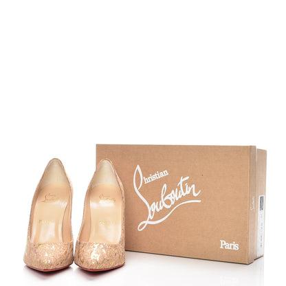 Christian Louboutin Liege Lame Decoltish 100 Pumps 37 Multicolor 8 of 8