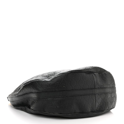 Gucci Guccissima Large GG Twins Hobo Black 4 of 11