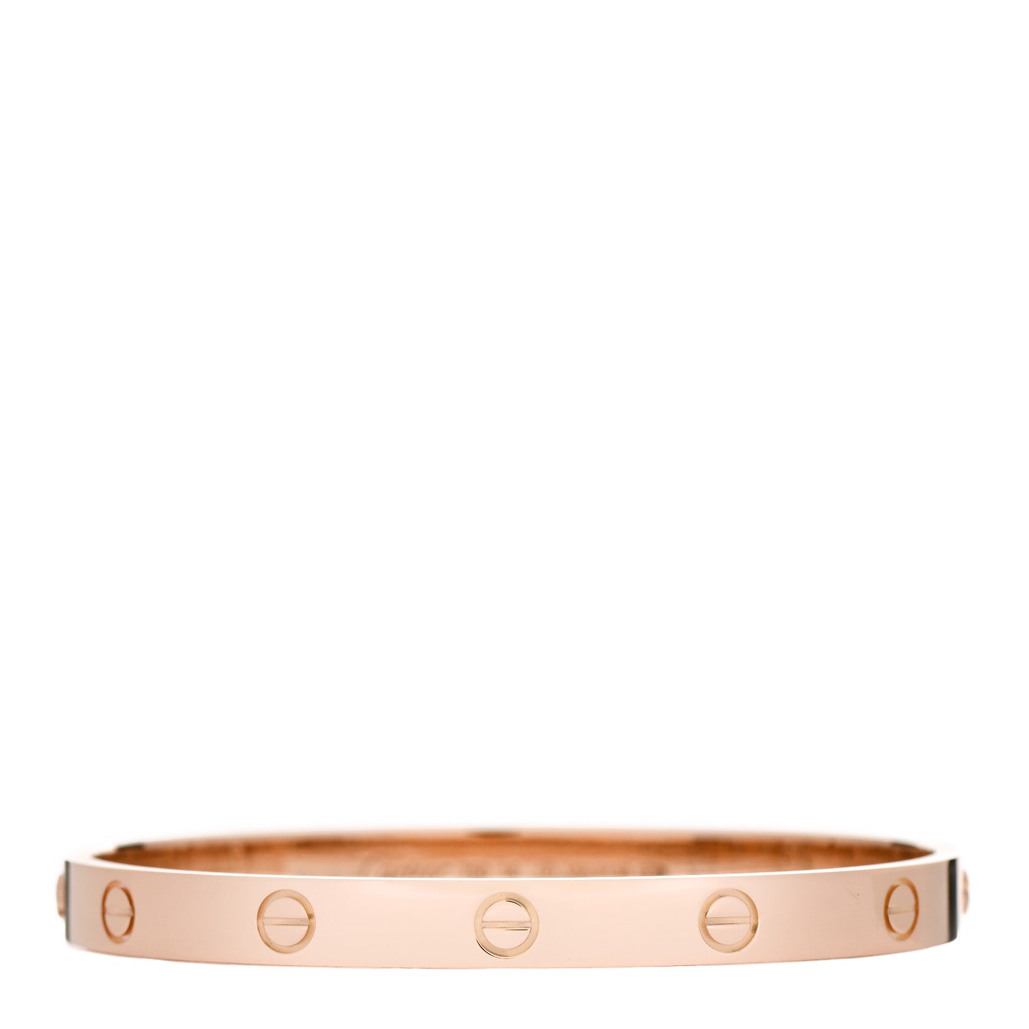 Cartier 18K Pink Gold LOVE Bracelet 18 1 of 6