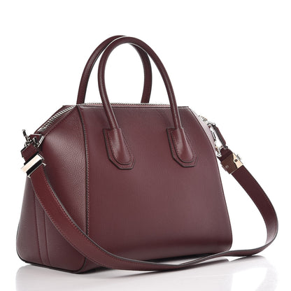 Givenchy Sugar Goatskin Small Antigona Oxblood 3 of 12