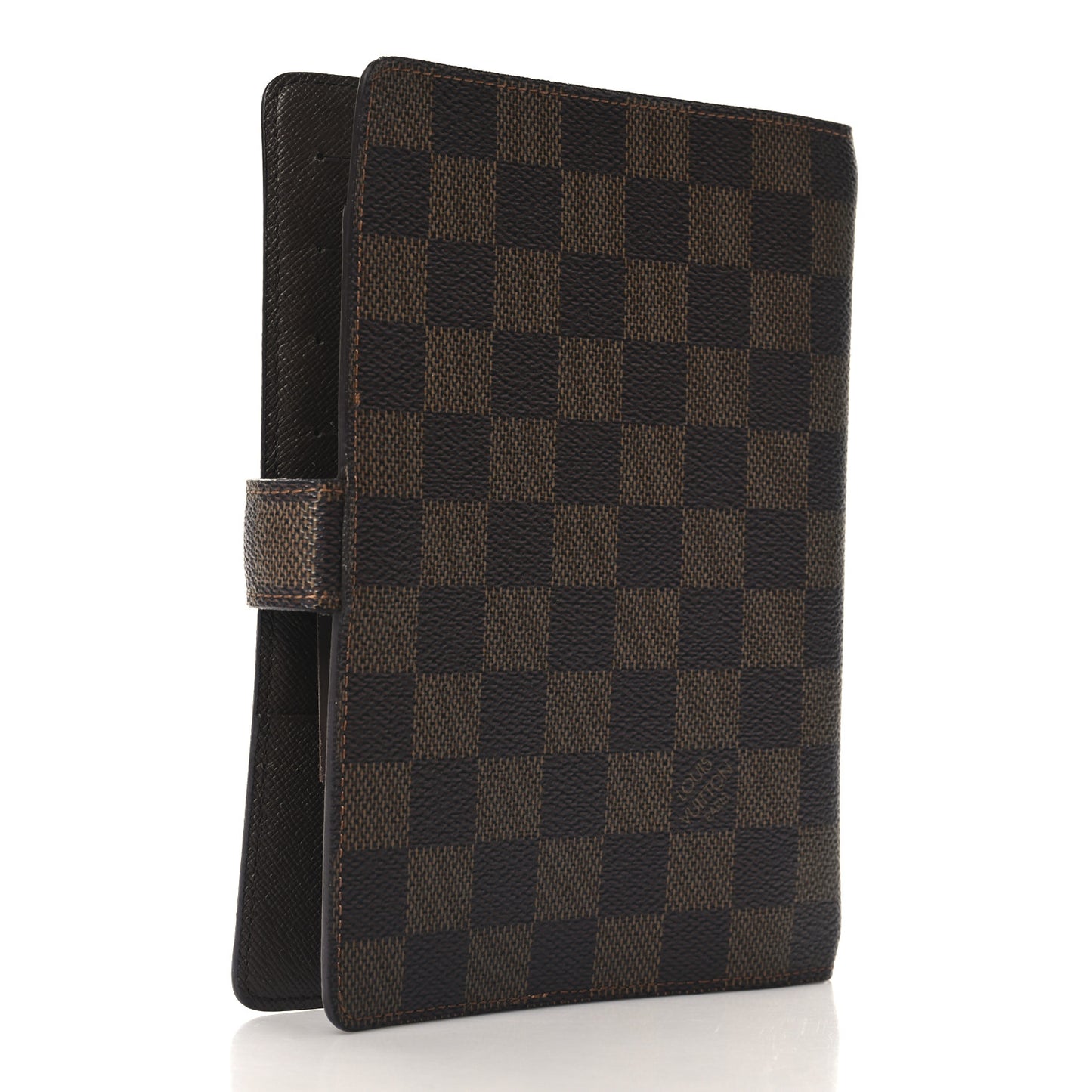 Damier Ebene Medium Ring Agenda Cover