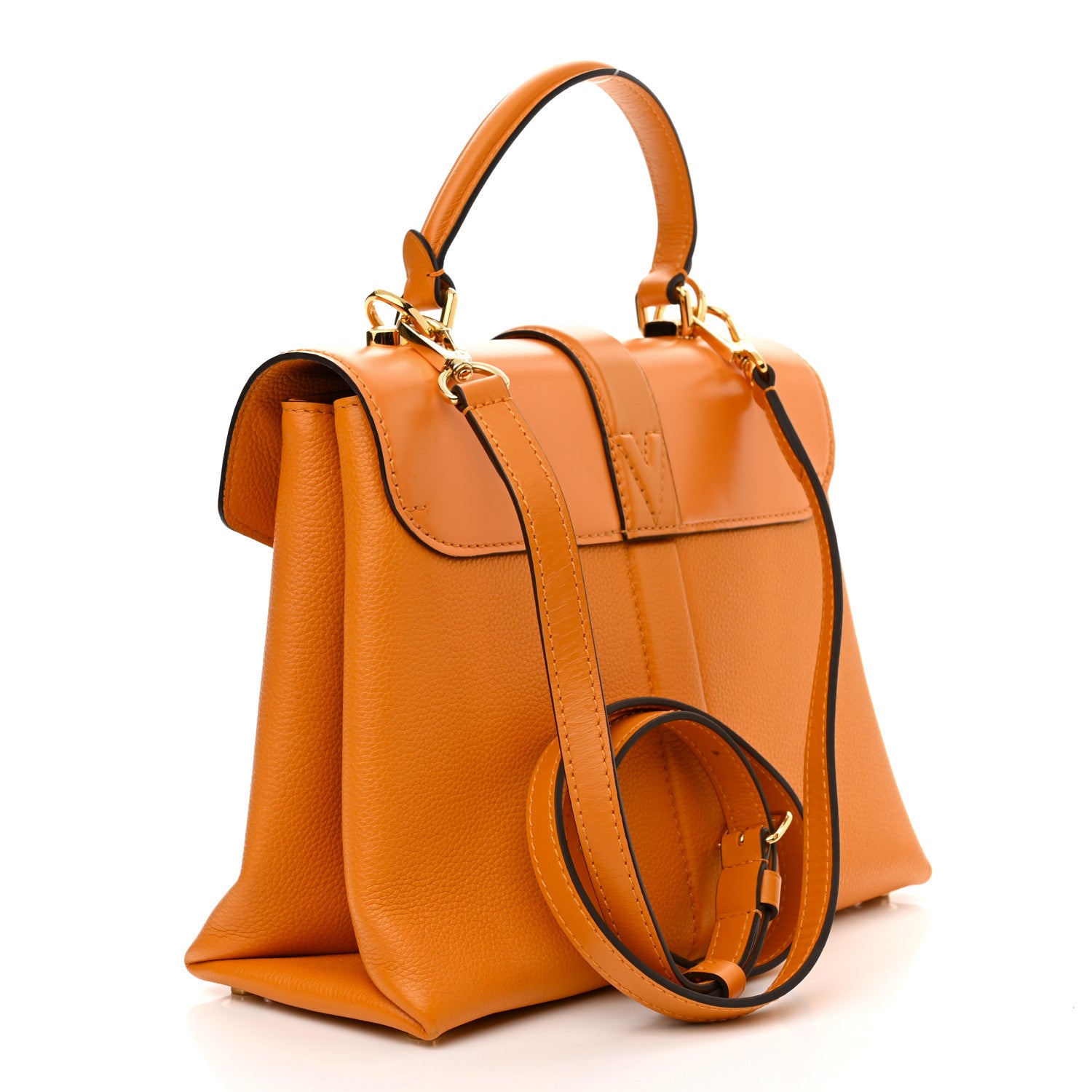 Louis Vuitton Grained Smooth Calfskin Rose Des Vents PM Amaretto 3 of 14