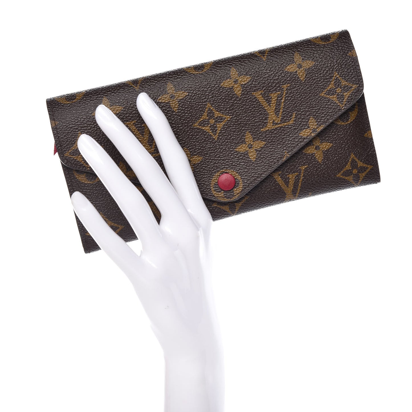 Monogram Josephine Wallet Fuchsia