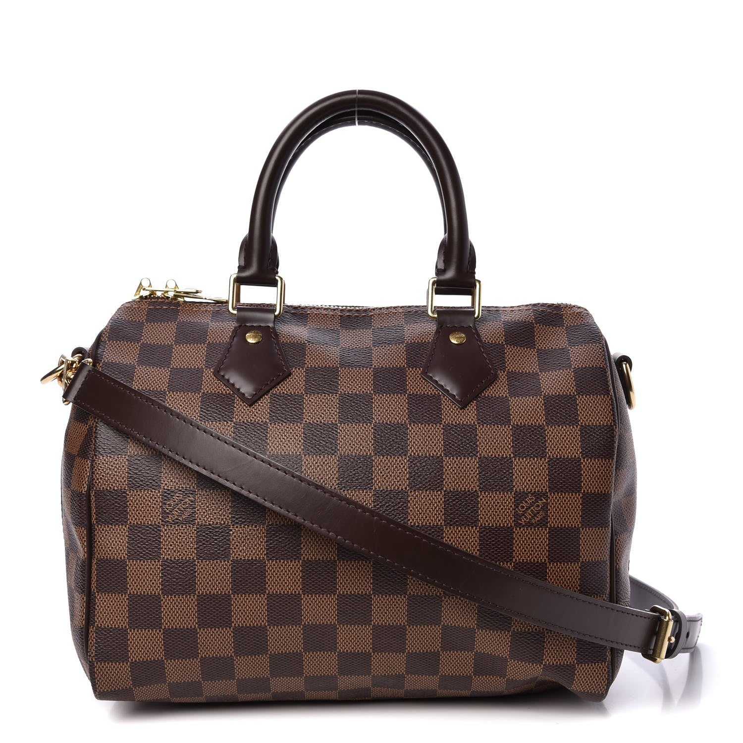Louis Vuitton Damier Ebene Speedy Bandouliere 25 1 of 7