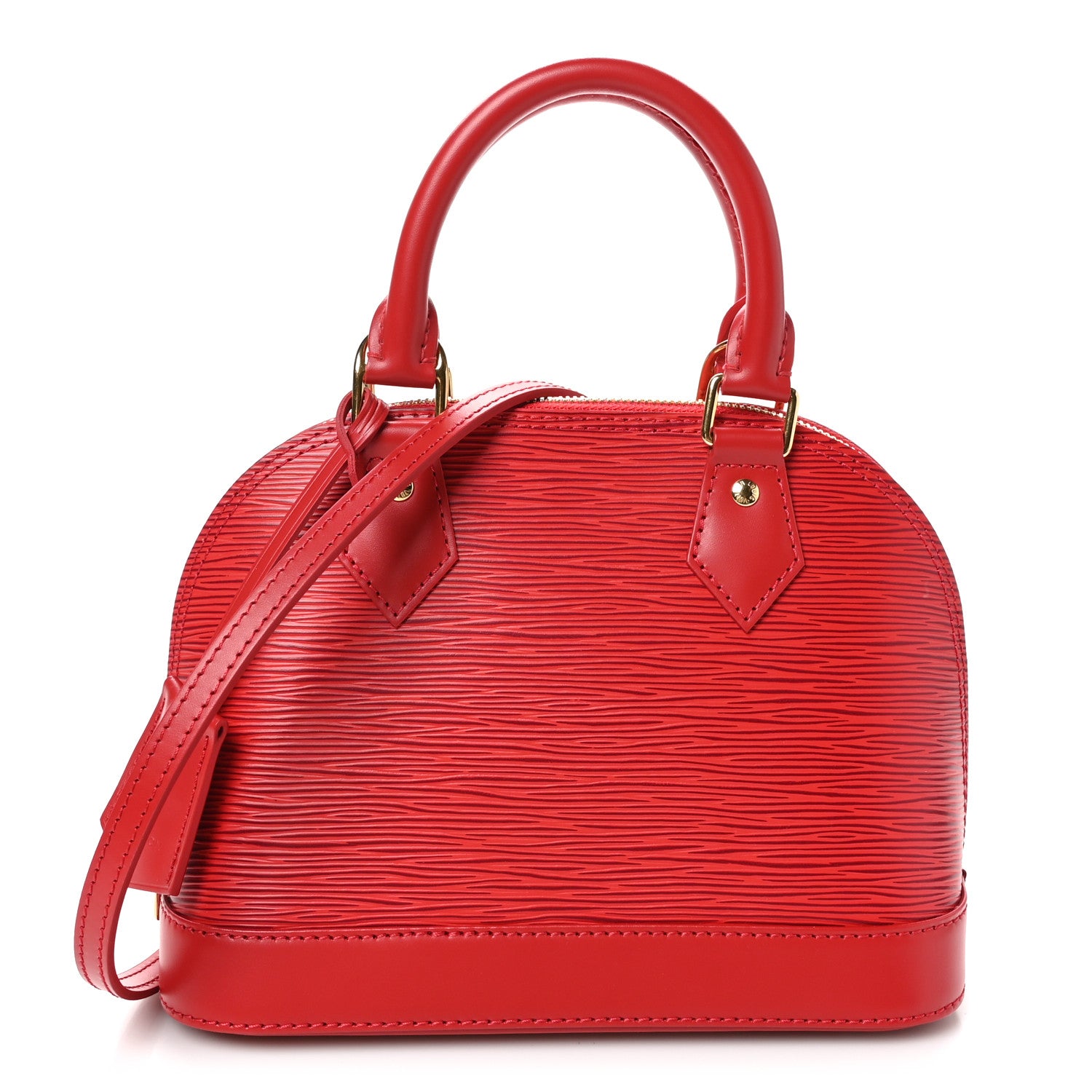 Louis Vuitton Epi Alma BB Castillan Red 1 of 9