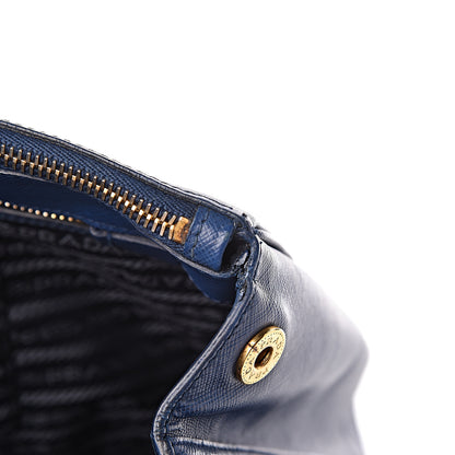 Prada Saffiano Lux Medium Tote Bluette 10 of 18