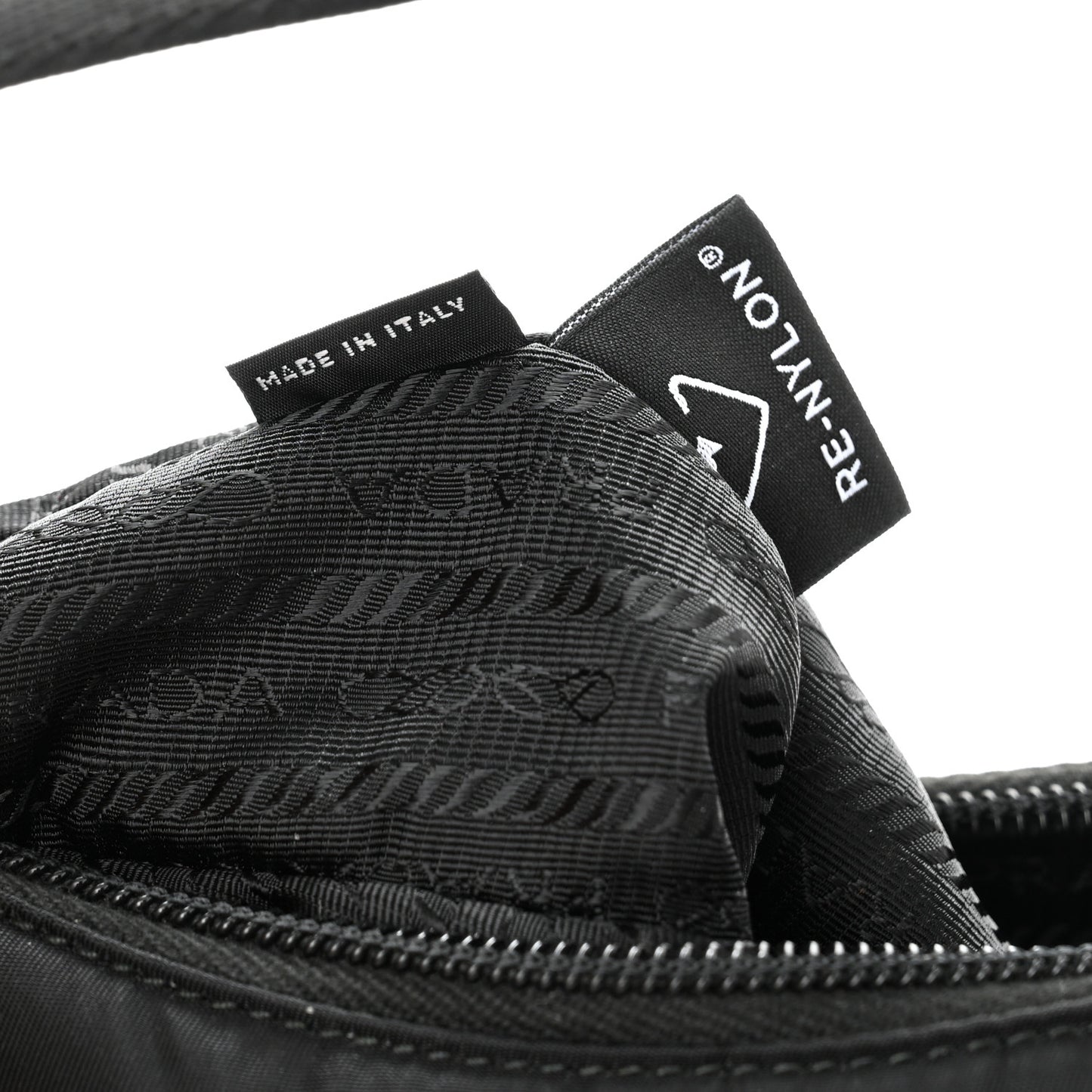 Tessuto Nylon Mini Re-Edition 2000 Bag Black