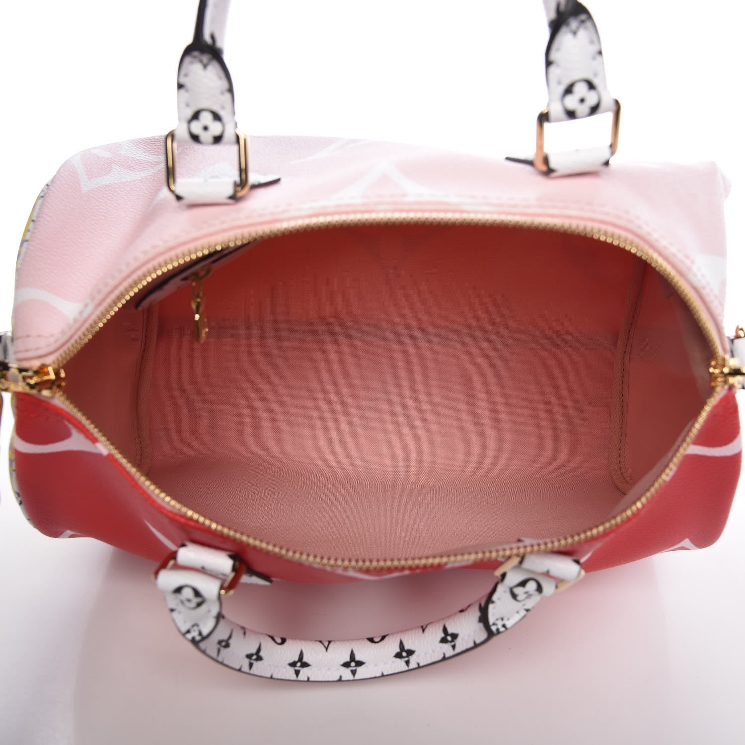 Louis Vuitton Monogram Giant Speedy Bandouliere 30 Rouge 6 of 10