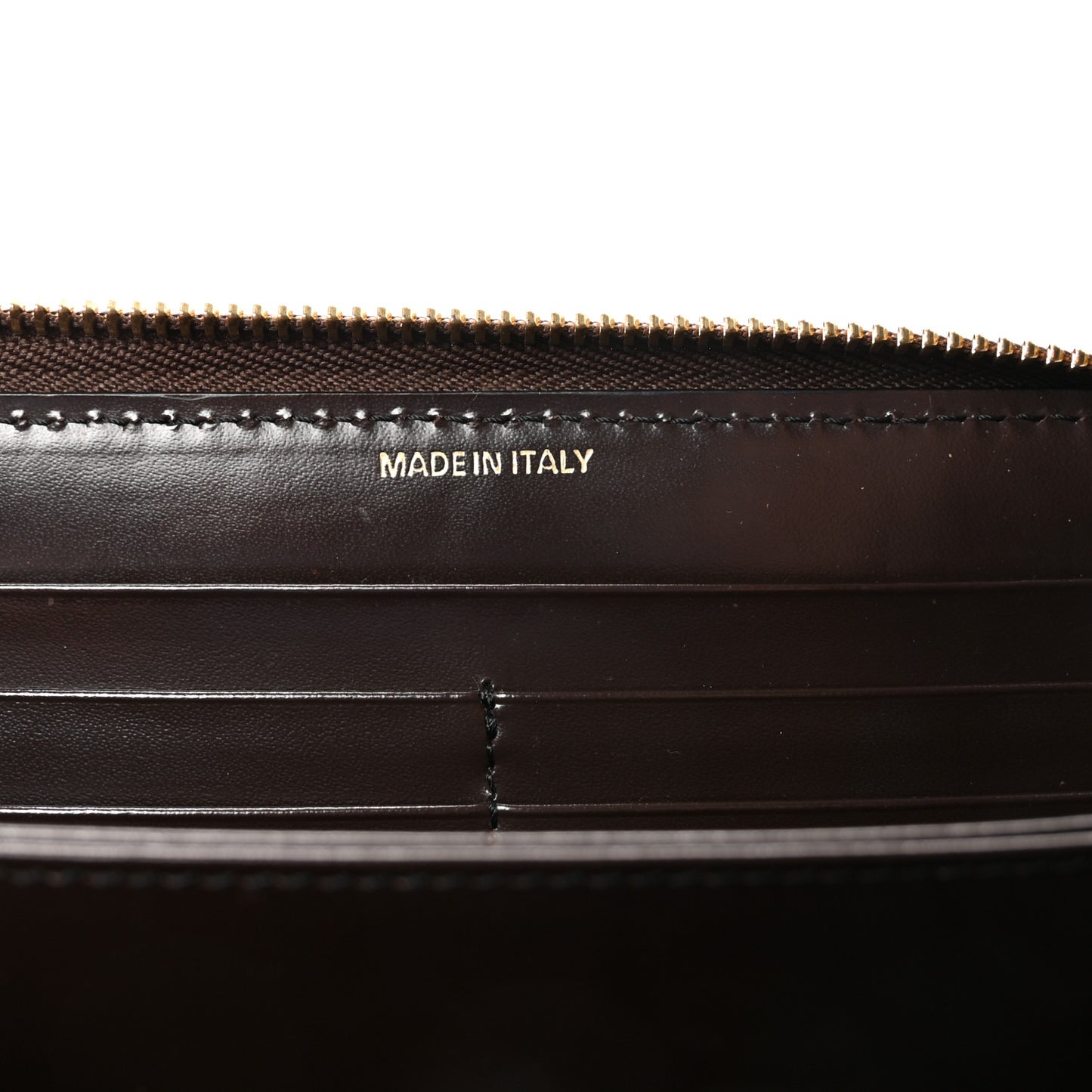 Haymarket Check Large Zip Around Wallet Brown