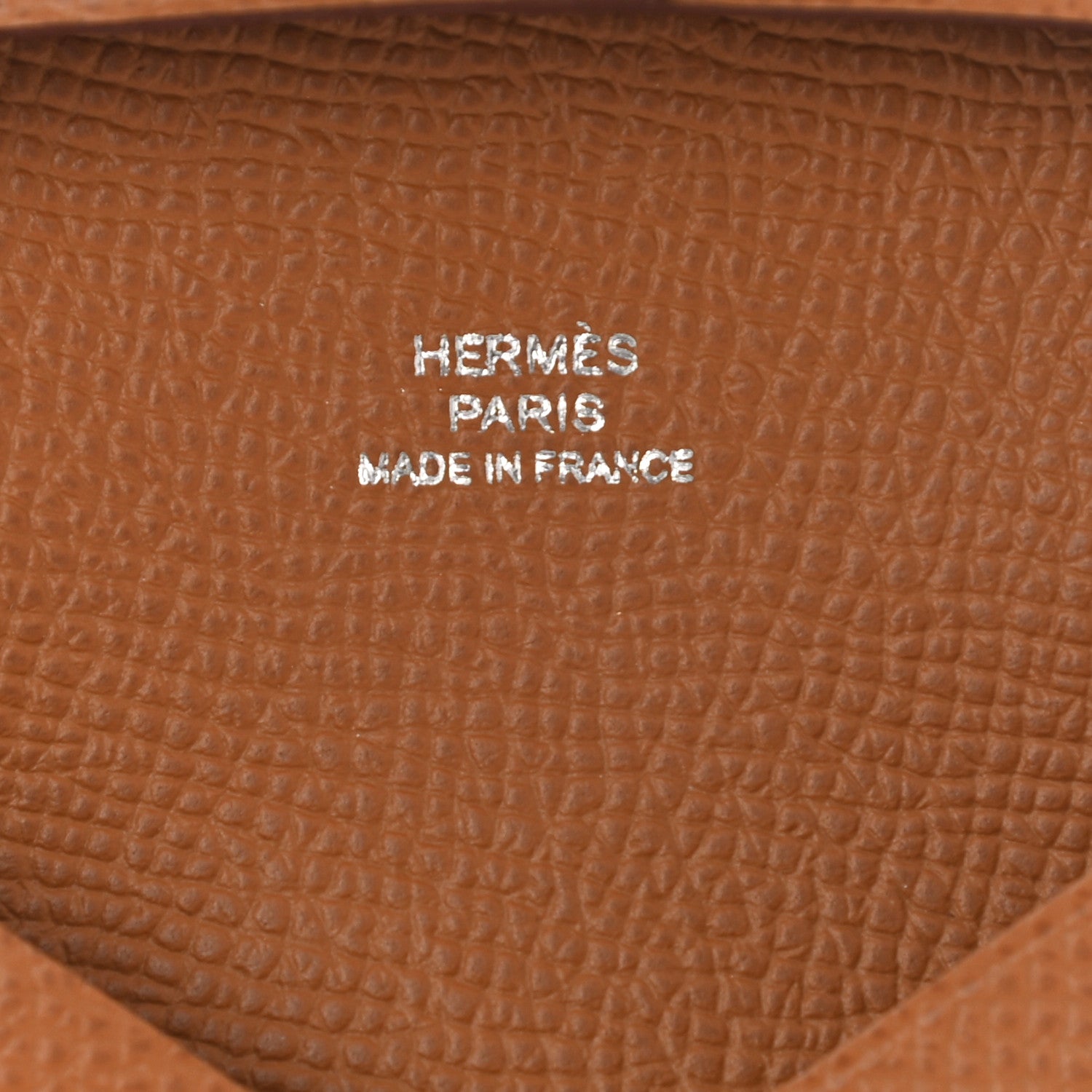 Hermes Epsom Bastia Coin Purse Gold 6 of 7