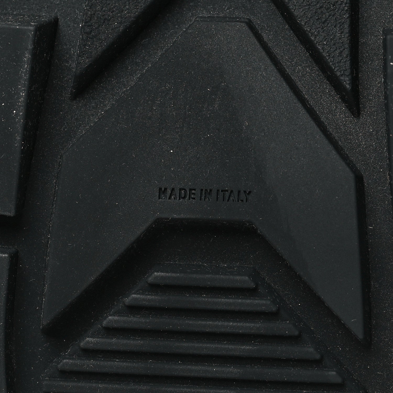 Fendi Vitello Fabric Jacquard FF 1974 Mens Fendi Force Ankle Combat Boots 6 Black Grigio 7 of 8