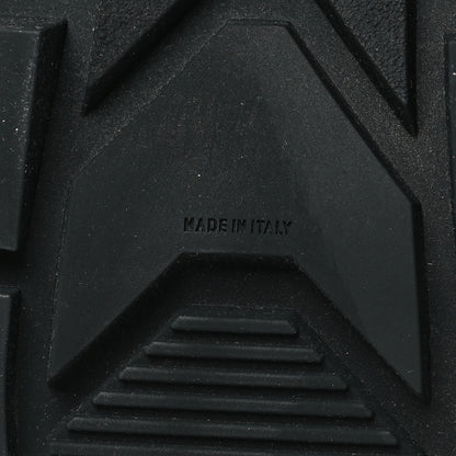 Fendi Vitello Fabric Jacquard FF 1974 Mens Fendi Force Ankle Combat Boots 6 Black Grigio 7 of 8