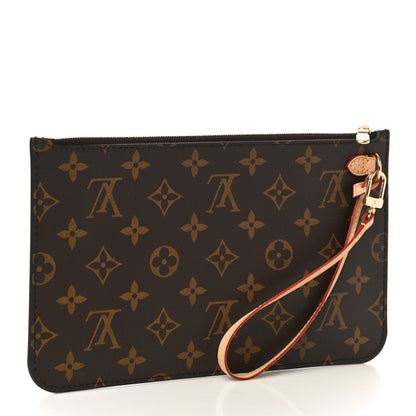 Louis Vuitton Monogram Neverfull MM GM Pochette 3 of 9