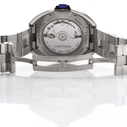 Cartier Stainless Steel 40mm Cle De Automatic Watch 6 of 8