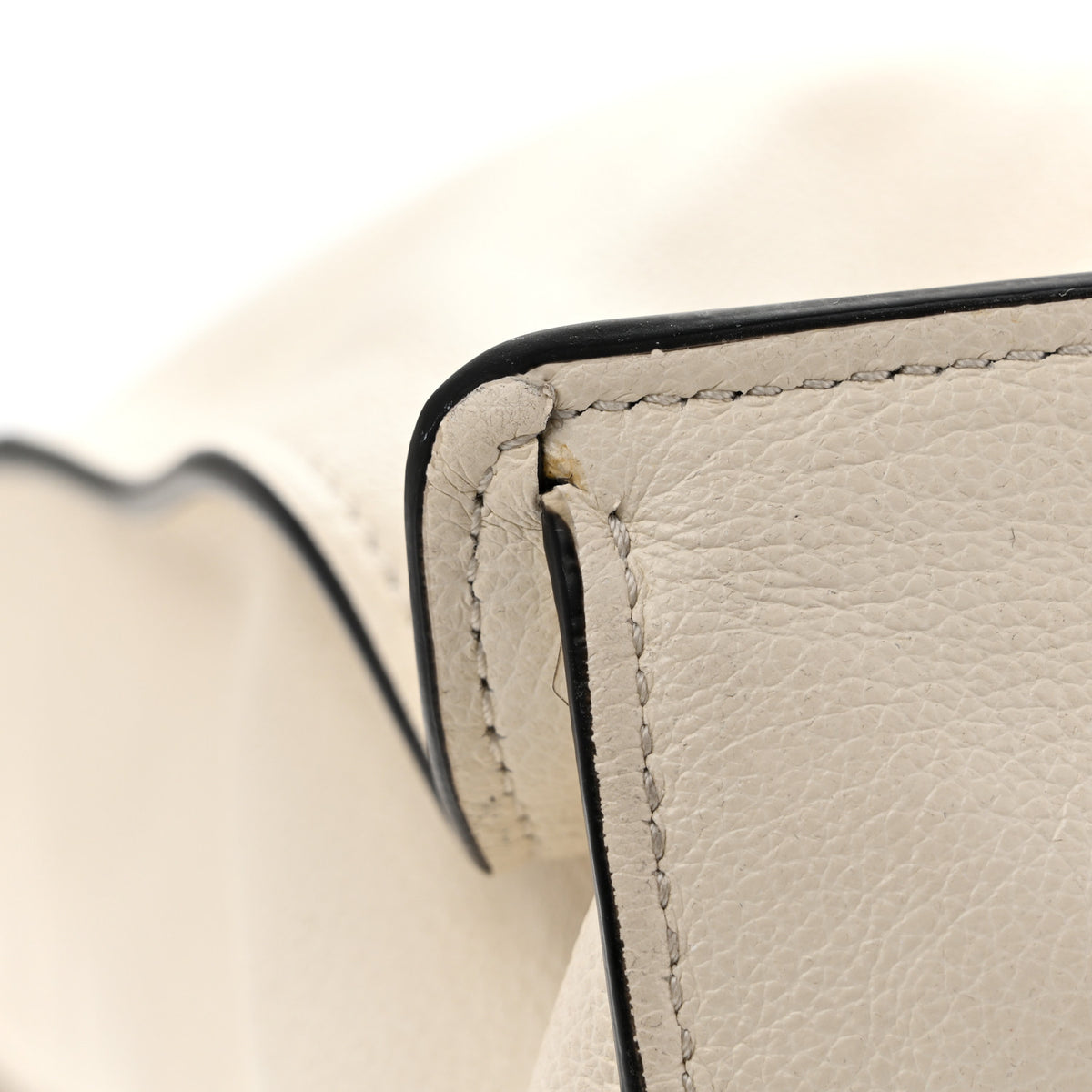 Glace Calfskin Tote White