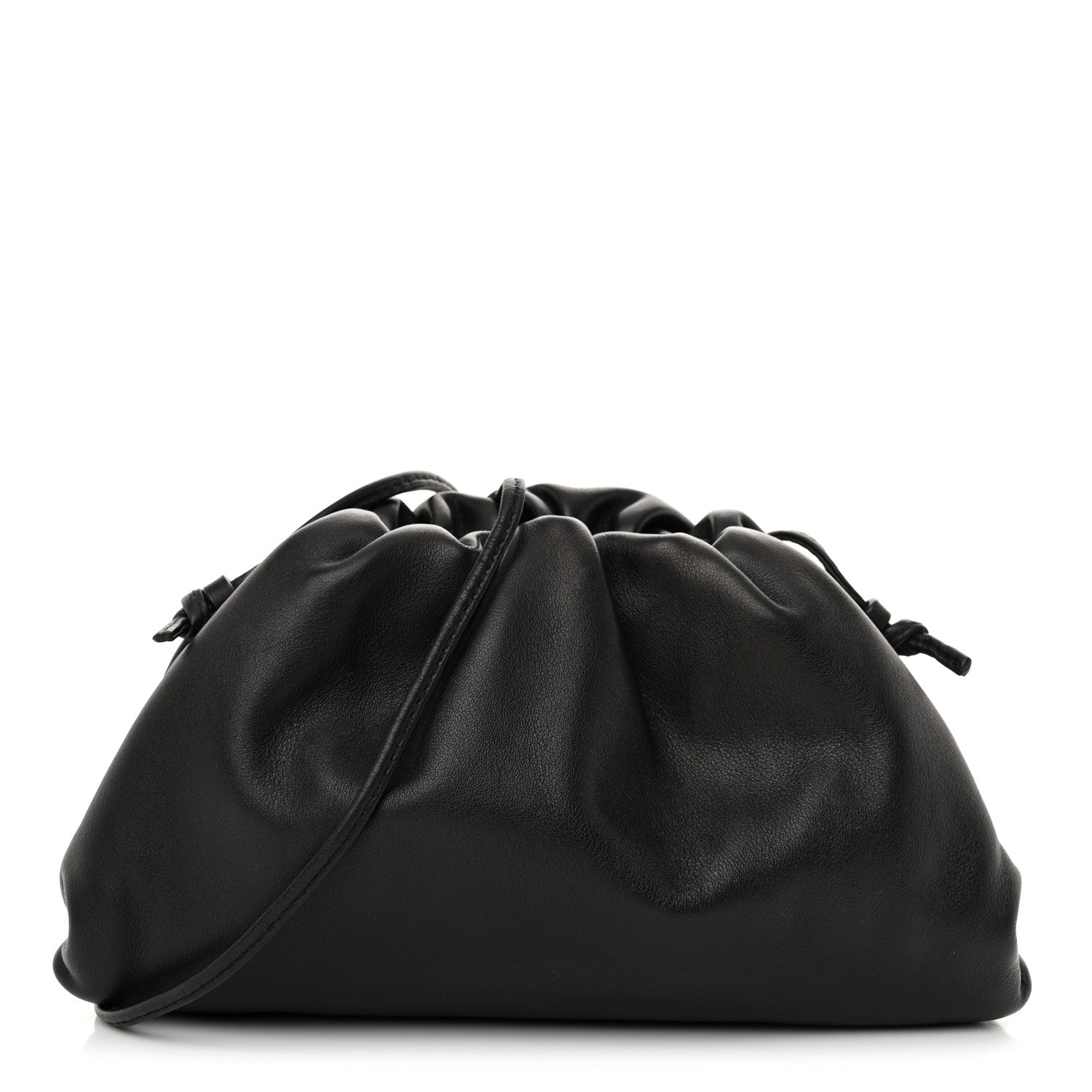 Bottega Veneta Butter Calfskin The Mini Pouch Black 1 of 11