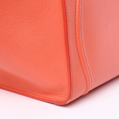 Celine Grained Calfskin Medium Phantom Luggage Coral 17 of 19