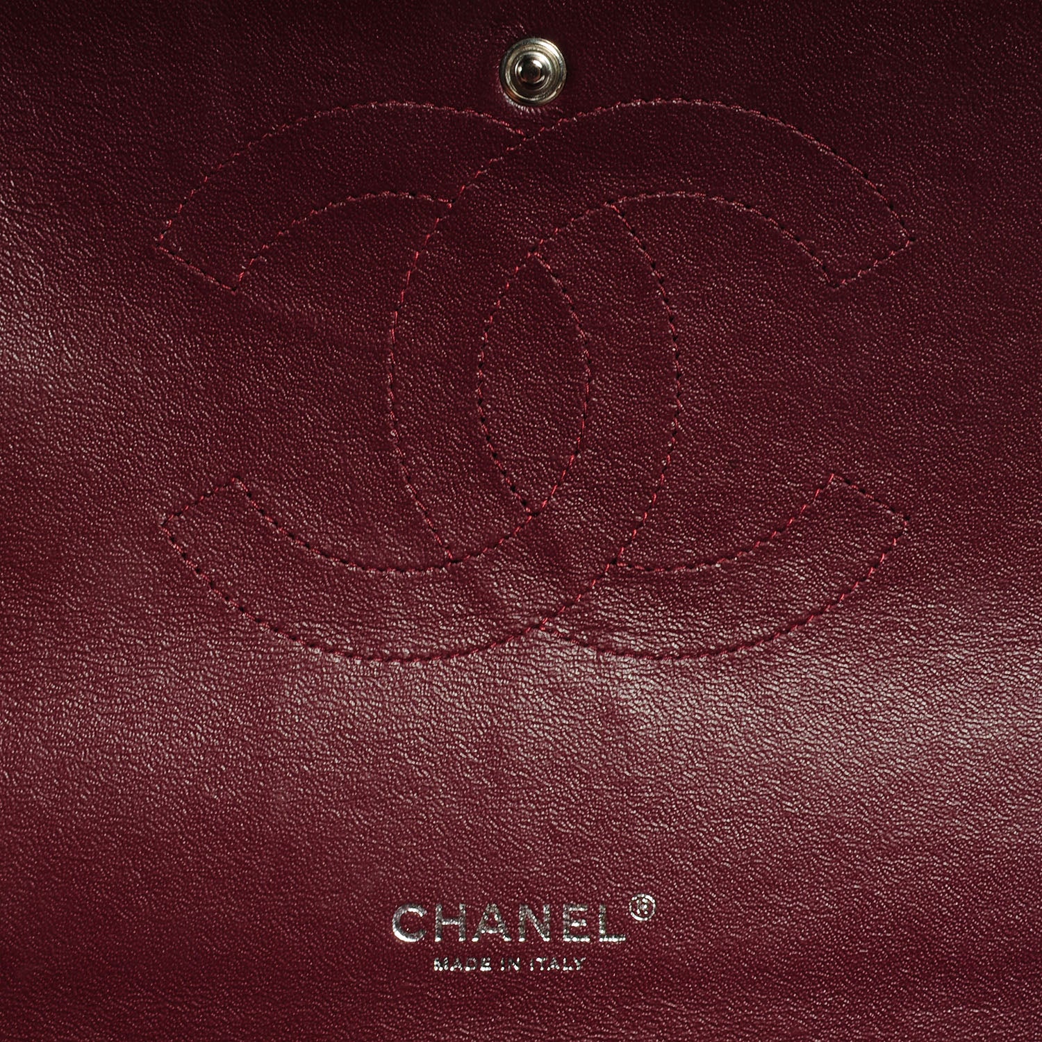 Chanel Lambskin Quilted Maxi Double Flap Black 6 of 9